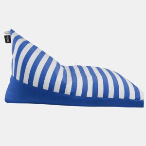 Puff Pirâmide Toldotex Azul Impermeável para Exterior ou Interior M HAPPERS