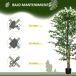 Planta Artificial PEVA HOMCOM Planta Artificial PEVA HOMCOM Verde