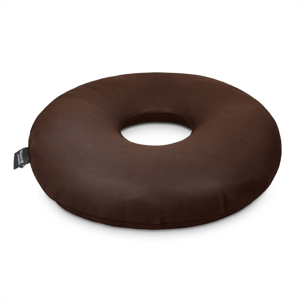 Puff donut transpirable 3d marrón happers happers