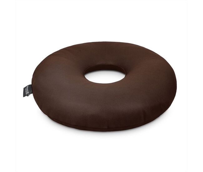 Puff donut transpirable 3d marrón happers happers