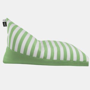 Puff Pirâmide Toldotex Verde Impermeável para Exterior ou Interior XXL HAPPERS