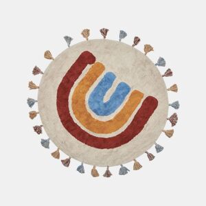 Tapetes para Crianças YAGCI Multicolor ø 120 cm Algodão