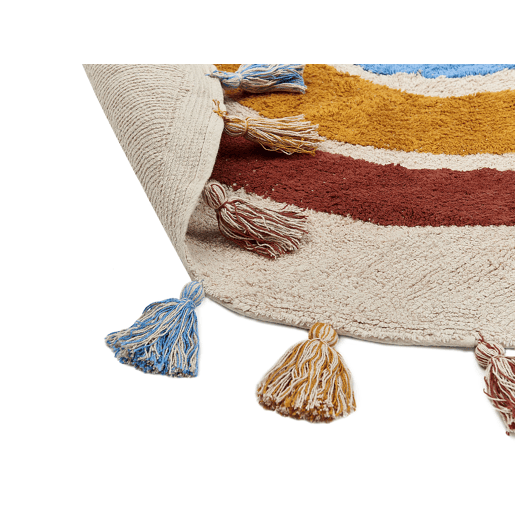 Tapetes para Crianças YAGCI Multicolor ø 120 cm Algodão
