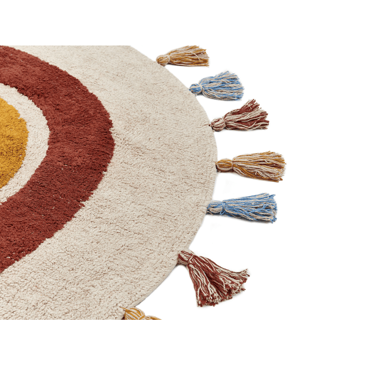 Tapetes para Crianças YAGCI Multicolor ø 120 cm Algodão