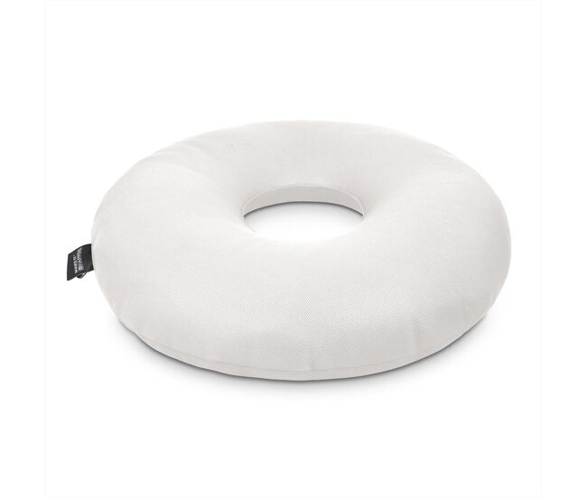 Puff donut transpirable 3d blanco happers happers