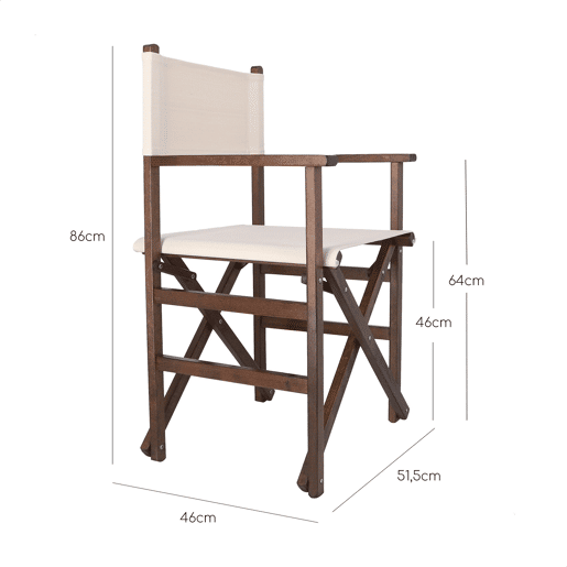 Cabeça -estrutura de cura de poltrona com tela crua, 51x46x86 cm