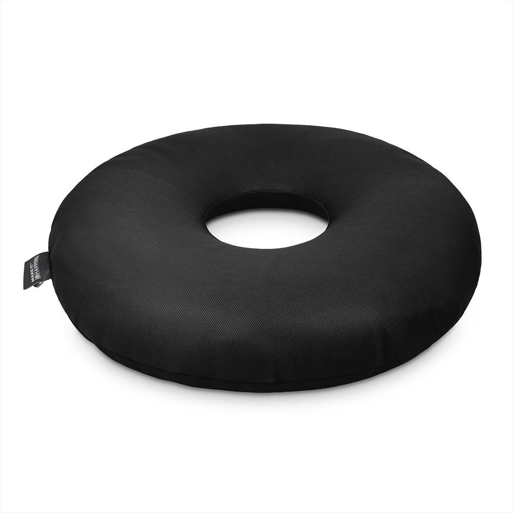 Puff donut transpirable 3d negro happers happers