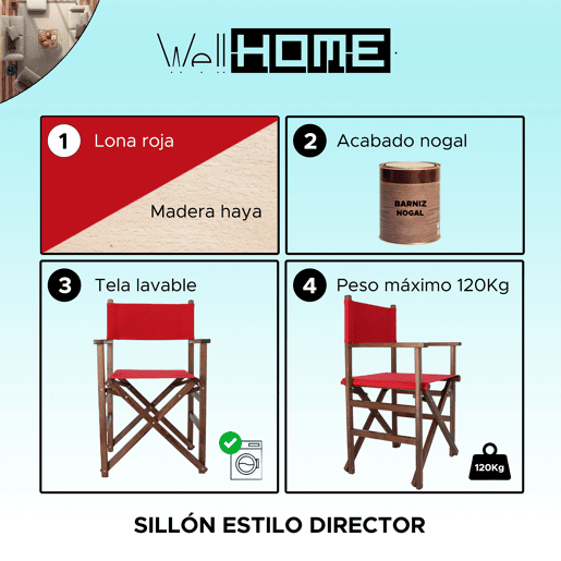 Keychail Second Nogal Structure com tela Garace, 51x46x86 cm