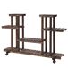 Estantería para Planta Madera de Abeto Outsunny Estantería para Planta Madera de Abeto Outsunny Marrón