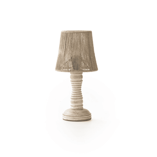 Lâmpada De Mesa De Juta
