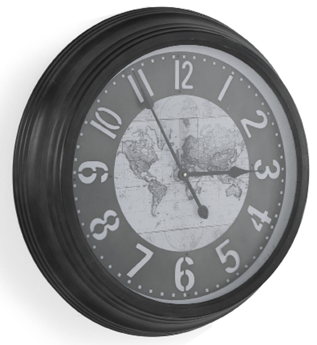 Reloj de pared de metal