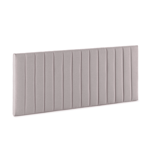 Cabeceira estofada Eris 140x60 cm cinza claro