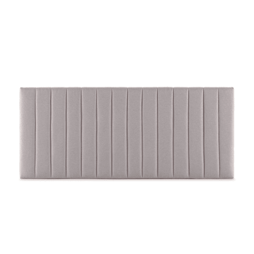 Cabeceira estofada Eris 140x60 cm cinza claro