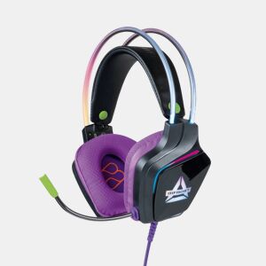 Auriculares com microfone para Vídeojogos FR-TEC Preto