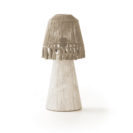 Lâmpada De Mesa De Juta Lâmpada De Mesa De Juta
