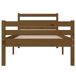 Estructura de cama 75x190 Estructura de cama 75x190 Marrón