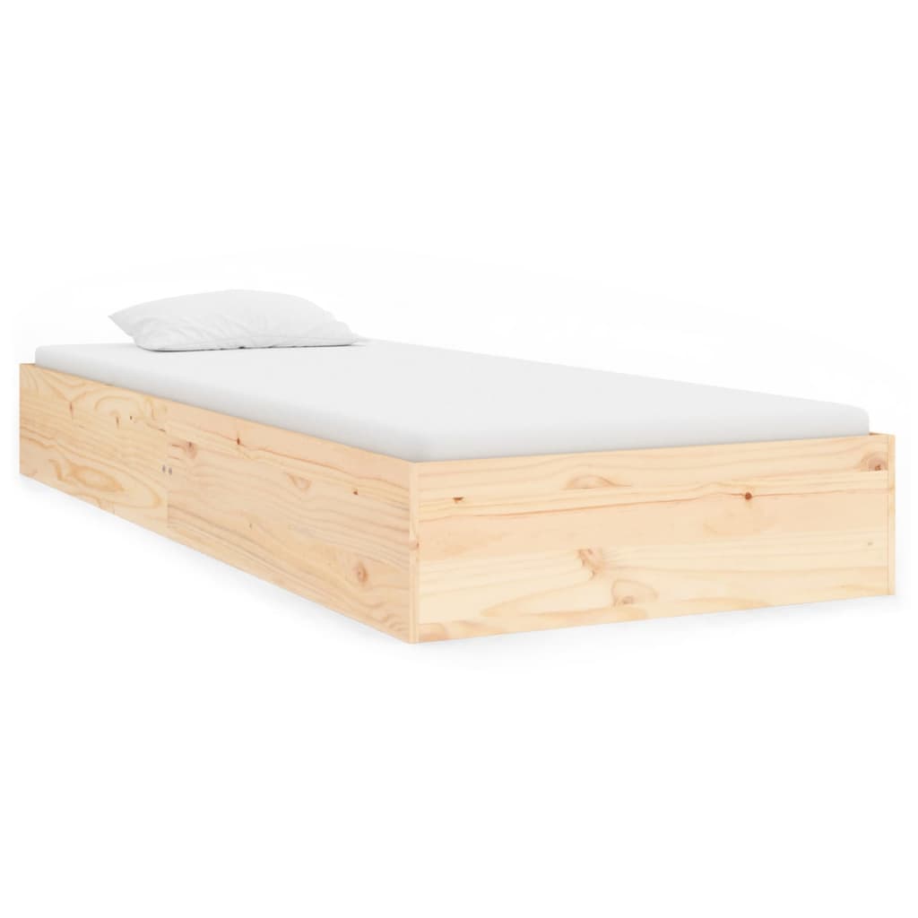 Estructura de cama 75x190 Natural