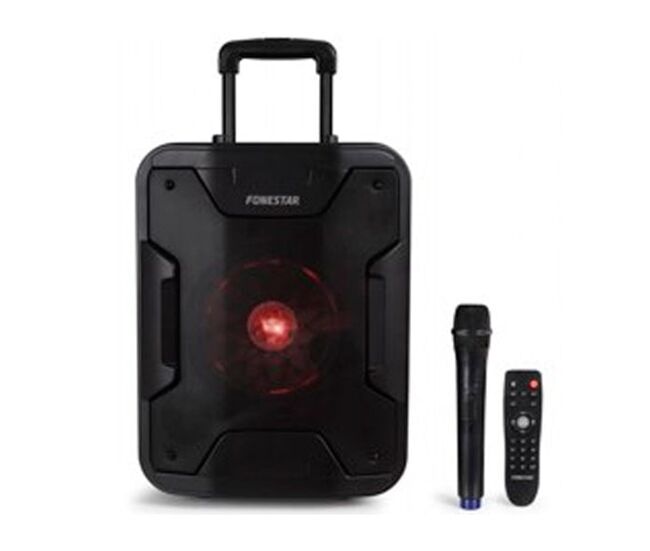 Altavoz amplificador portátil fonestar california 200w