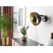 Beliani Lámpara de pared THAMES Beliani Lámpara de pared THAMES Negro