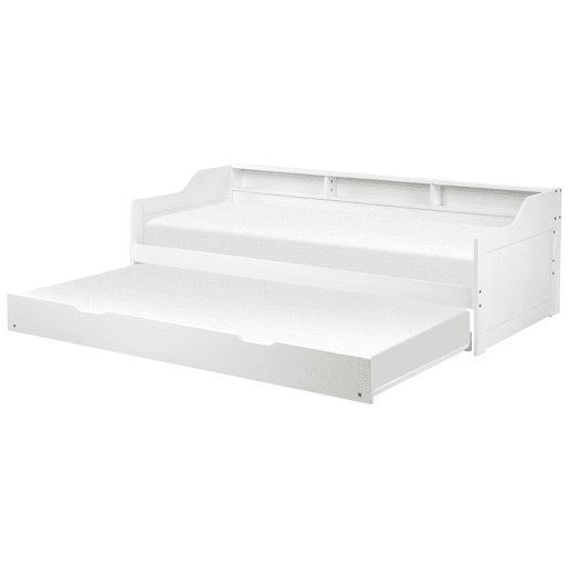 Cama gavetão Pinho EDERN 90 x 200 cm Branco