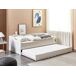 Beliani Cama nido Madera de pino EDERN 105x204 Beliani Cama nido Madera de pino EDERN 105x204 Blanco