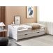 Beliani Cama nido Madera de pino EDERN 105x204 Beliani Cama nido Madera de pino EDERN 105x204 Blanco