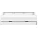 Beliani Cama nido Madera de pino EDERN 105x204 Beliani Cama nido Madera de pino EDERN 105x204 Blanco