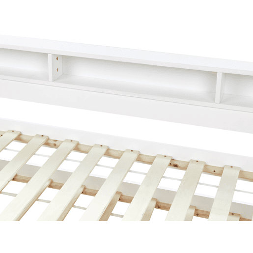 Cama gavetão Pinho EDERN 90 x 200 cm Branco