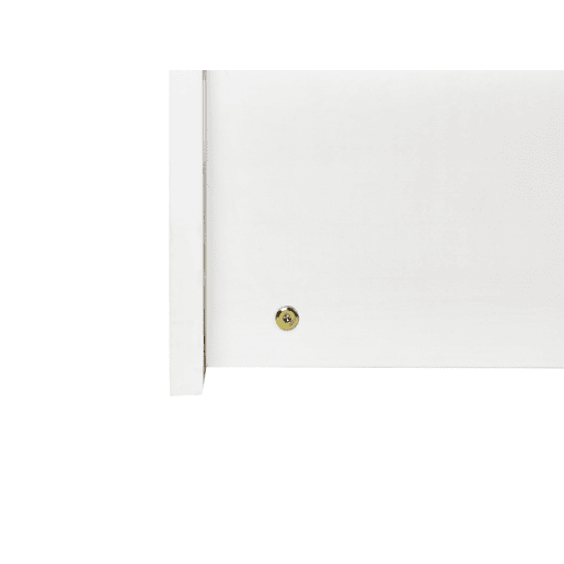 Cama gavetão Pinho EDERN 90 x 200 cm Branco