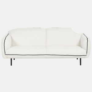 Sofá TONSBERG Bouclé Branco 3 lugares