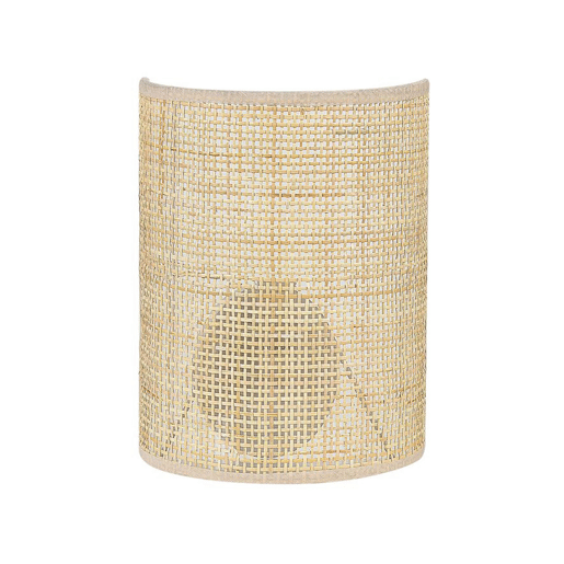 Candeeiros de parede DEMITRIE Rattan Natural