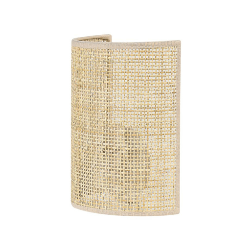 Candeeiros de parede DEMITRIE Rattan Natural