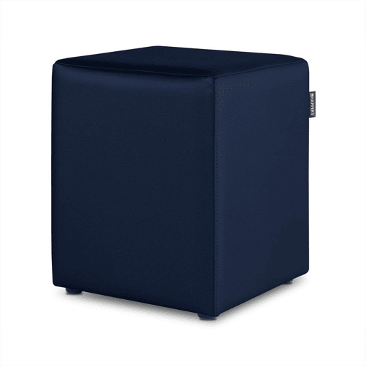 Happers Indoor Marine Leatherette Cube Puff PACK 2 UNIDADES HAPPERS