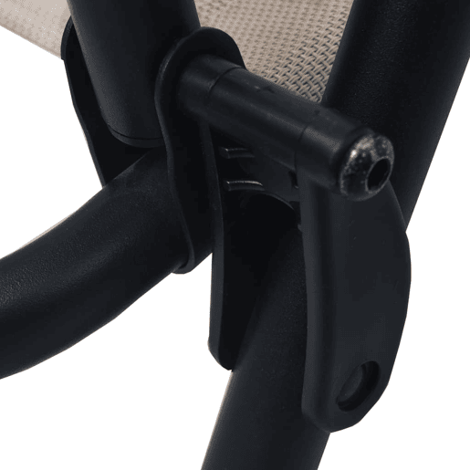 vidaXL Cadeiras de jardim dobráveis 2 peças taupe cinzento textilene