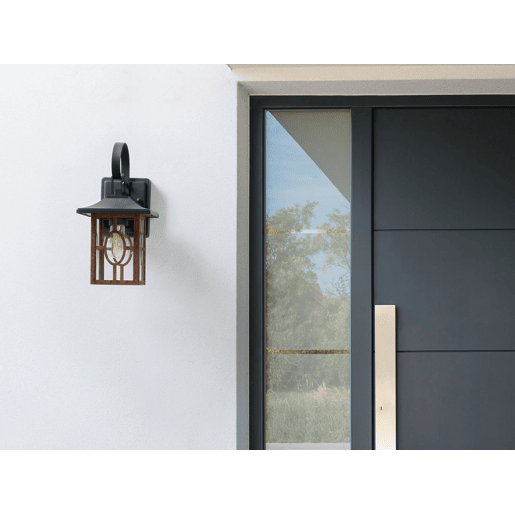 Iluminação de parede para exterior SHAGGIE Castanho