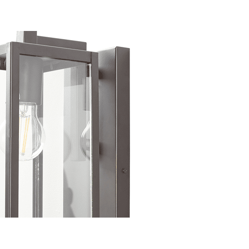 Beliani Iluminação de parede para exterior MEGGET