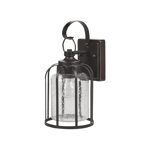 Iluminação de parede para exterior WOOLER Preto