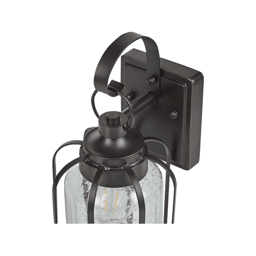 Iluminação de parede para exterior WOOLER Preto
