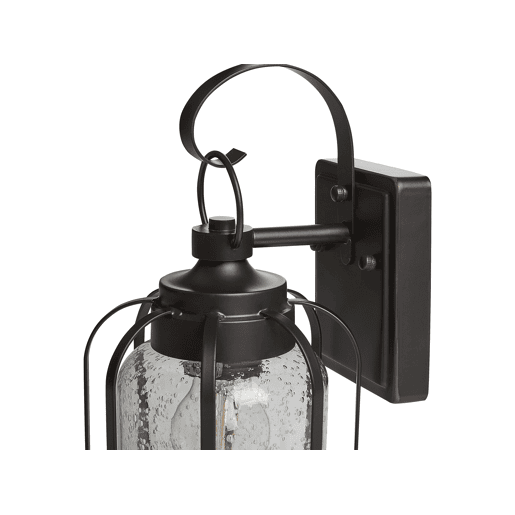 Iluminação de parede para exterior WOOLER Preto