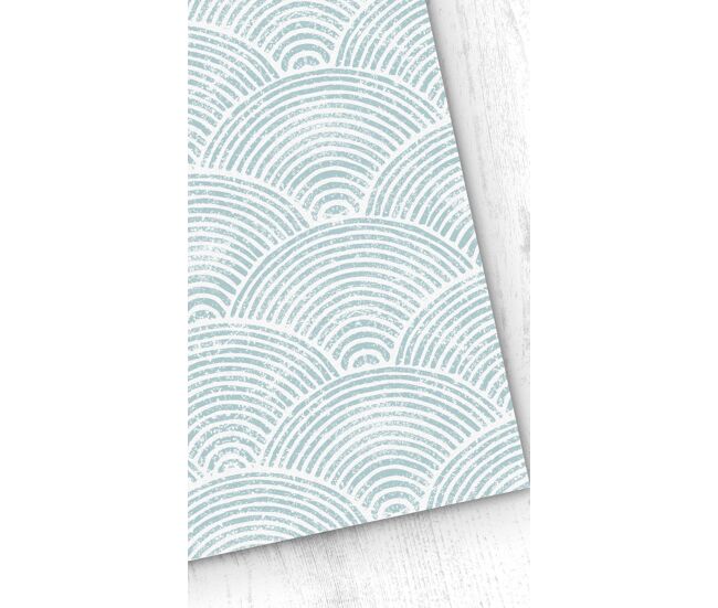 Papel pintado bow bow - azul - 1 rollo 55 x 300 cm
