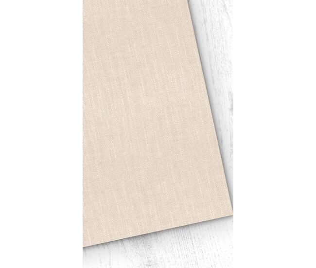 Papel pintado linen linen - beige - 1 rollo 55 x 300 cm