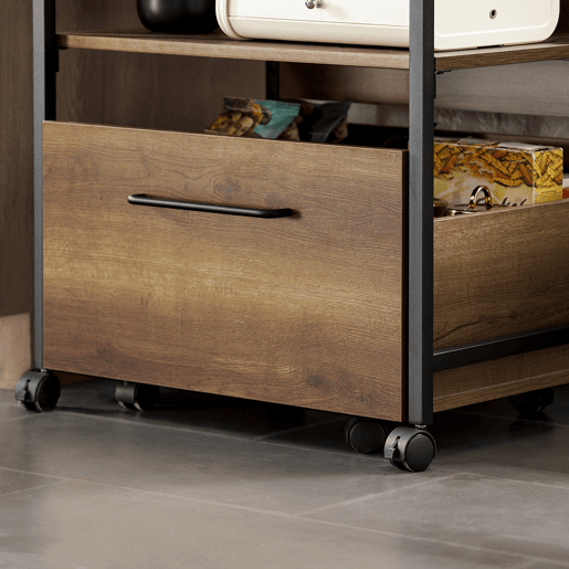 SoBuy FKW118-PF Carrinho de cozinha com 1 gaveta móvel