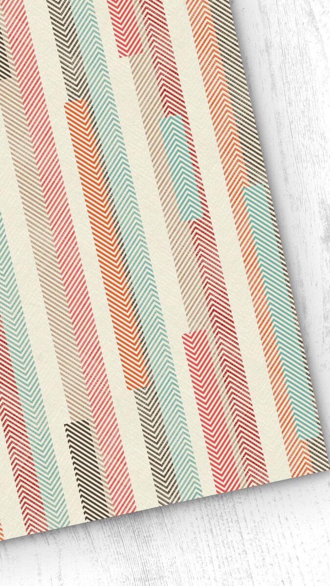 Papel pintado Chevron