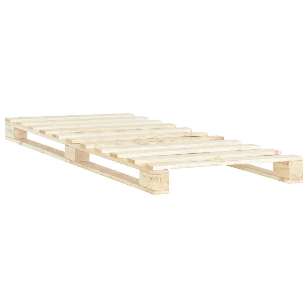 Estructura de cama 90x200 Natural