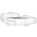Estructura de cama 135x190 Estructura de cama 135x190 Marrón