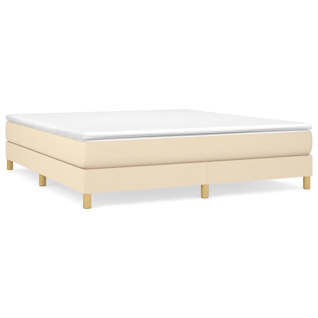 Estructura de cama 160x200 Crema