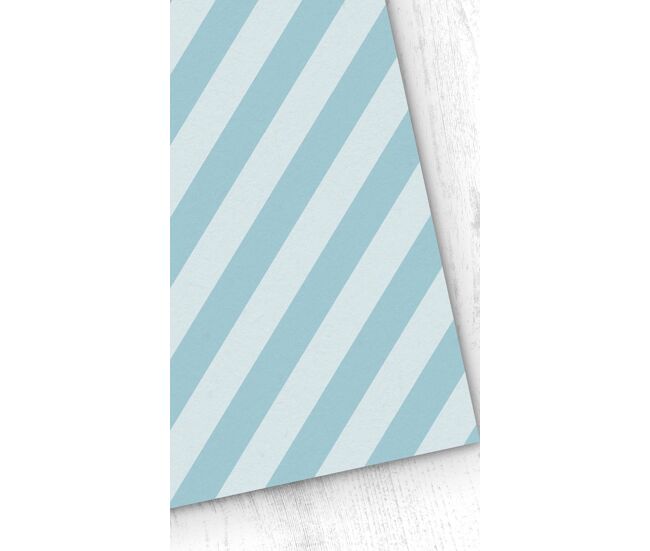 Papel pintado infantil diagonal diagonal - azul - 1 rollo 55 x 300 cm