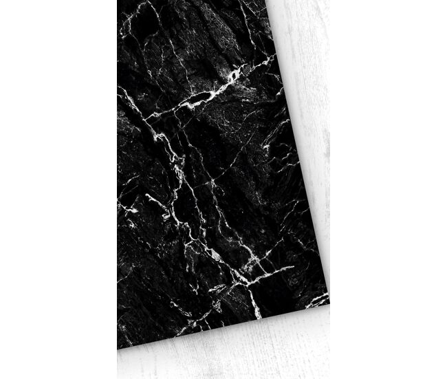 Papel pintado jaspe jaspe - negro - 1 rollo 55 x 300 cm