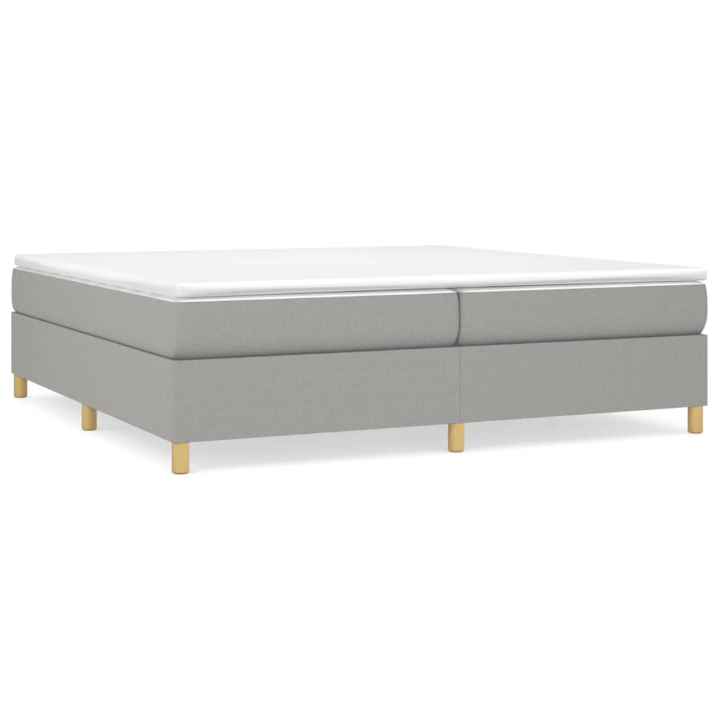 Estructura de cama 200x200 Gris Claro