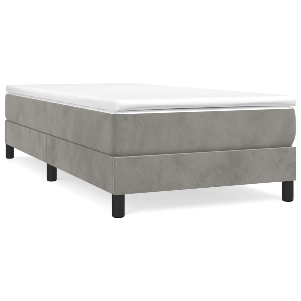 Estructura de cama 80x200 Gris Claro